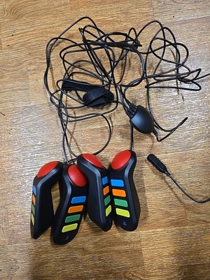 Sony PlayStation PS2 PS3 BUZZ Quiz SCEH-0005 Controller USB Set Trivia Buzzers - Bild 1 von 4