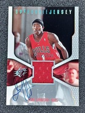 2000-01 Upper Deck SPx Jamal Crawford Rookie Jersey/Autograph 959/2000 #123
