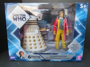DOCTOR WHO FIGURE *SIXTH DOCTOR & REVELATION DALEK* REVELATION OF THE DALEKS - Picture 1 of 3