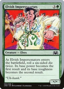 Elvish Impersonators Unsanctioned MTG Magic - Picture 1 of 1