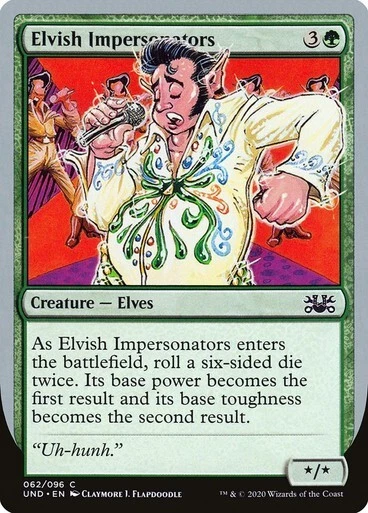 Elvish Impersonators Unsanctioned MTG Magic - Image 1 of 1