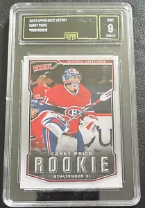 GMA 9 Como Nuevo CAREY PRICE 2007/08 UD CUBIERTA SUPERIOR VICTORIA TARJETA! - Imagen 1 de 1