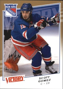 2008-09 (RANGERS) Upper Deck Victory Gold #65 Scott Gomez