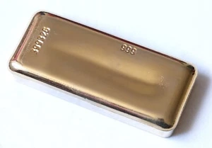Goldbarren-Flaschenöffner Commerzbank 999er Fein-Gold 153 g in OVP - Bild 1 von 10