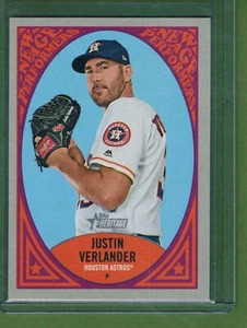 2019 Topps Heritage New Age Performers Justin Verlander #NAP-12 Houston Astros - Picture 1 of 2