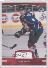 2002-03 ITG Be A Player First Edition Game-Used Jerseys Rob Blake #FE-157 HOF