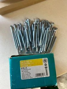 50er-Pack Box Lot Hillman 5/16" x 5" Sechskant verzinkter Stahl Lag Bolzen Schraube #230068 - Bild 1 von 3