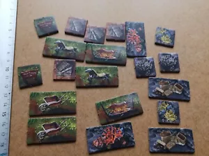 LOT OF TOKENS KICKSTARTER LEAGUE OF INFAMY G348 - Imagen 1 de 1