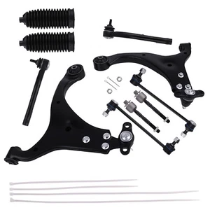 Front Lower Control Arms Sway Bar Link Tie Rod End for Hyundai Elantra 2007-2012 - Picture 1 of 12