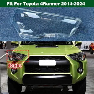 Right Side Headlight Cover Lens Lampshade Mask Glue For Toyota 4Runner 2014-2024 - Picture 1 of 11