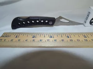 Eagle Eye 3" Lockback Serrated Folding Pocket Knife Frost Cutlery 15-073B - Picture 1 of 4