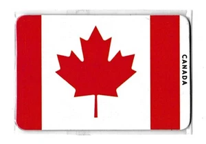 magnet aimant Canada drapeau Canadien pour frigo voiture ou marquage - Picture 1 of 2