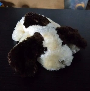 Russ Berrie Gimlet Puppy Dog Plush Brown Cream Stuffed Animal 7" Toy Laying Pup - Picture 1 of 7