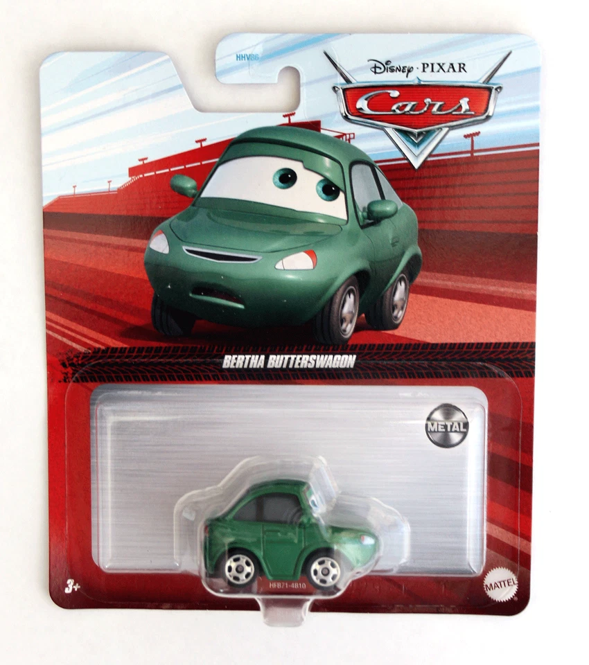 NUEVO Disney Pixar Cars 2023 Metal Series Bertha Butterswagon Embalaje Imperfecto Foto 1 de 1
