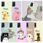 Cute Animal Personalised Case For Oppo A16 A57 A17 Realme 10 Custom Phone Cover 
