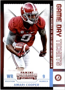 2015 Panini Contenders Draft Picks Game Day Tickets Football Card Pick