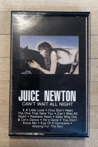 Juice Newton Vintage  Cassette Tape (1984) Can't Wait All Night RCA Records - Picture 1 of 2