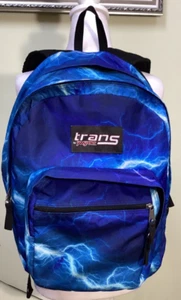"Zaino con cerniera Trans By Jansport blu Supermax 17" - Foto 1 di 14