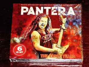 Pantera: The Early Years - Radio Broadcast Recordings 1988-1998 6 CD Set UK NEW - Picture 1 of 2