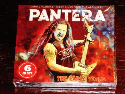 Pantera: The Early Years - Radio Broadcast Recordings 1988-1998 6 CD Set UK NEW - Image 1 of 2