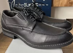 NEW UNLISTED Kinley Lace Up Black BY KENNETH COLE OXFORDS Shoes Men's 7.5 M - Picture 1 of 7