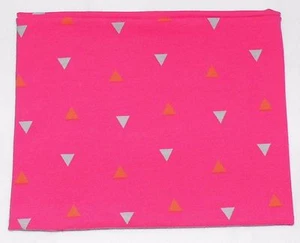 Bufanda de tubo ♥ Lazo ♥ Bufanda ♥ Triángulos ♥ Rosa ♥ HECHO A MANO - Imagen 1 de 1