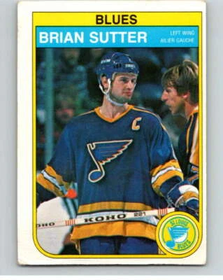 1982-83 O-Pee-Chee #311 Brian Sutter  St. Louis Blues V59274 - Image 1 of 2