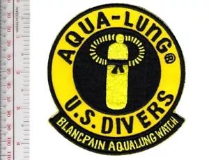 SCUBA US Divers Aqua-Lung Blancpain Aqualung Uhr Los Angeles, CA Aufnäher - Bild 1 von 1