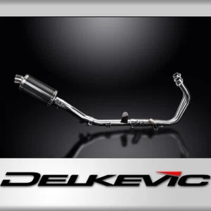 HONDA CBR500R CB500F CB500X 13-15 Exhaust System 225mm CARBON OVAL SILENCER - Picture 1 of 5