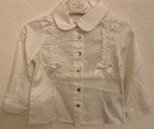 3. Neue Baby Bluse Gr.80 Weiß 2 Schleifen 🎀 Lore - Bild 1 von 3