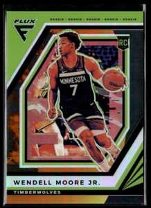 WENDELL MOORE JR. RC 1/49 2022-23 FLUX SOLAR ECLIPSE #220 PARALLEL MINNESOTA