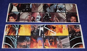 1980 Coca-Cola Burger King El Imperio Contraataca Paneles Adhesivos x 2 - Imagen 1 de 2