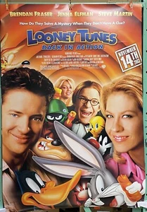Póster de la película Looney Tunes Back in Action 27x40 D/S Brendan Frasier Jenna Elfman - Imagen 1 de 2