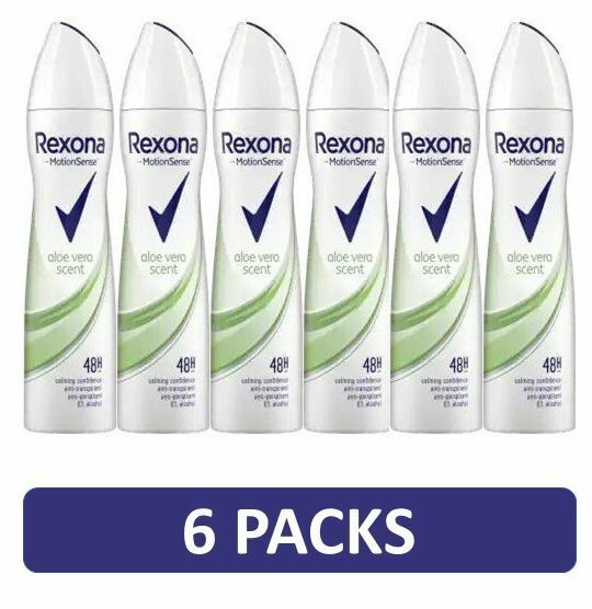 Set of 3 Rexona Invisible Aqua Deodorant Antiperspirant Spray Women 150 Ml  / 5.07 Oz