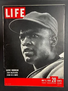 1950 LIFE Magazine ~ Jackie Robinson ~ Dodgers ~ No Label ~ Newsstand Copy - Picture 1 of 2