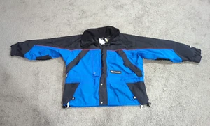 Pure Polaris Jacket Mens XL Black Blue MVT Snowmobile Racing Ski Snowboard Coat - Picture 1 of 3