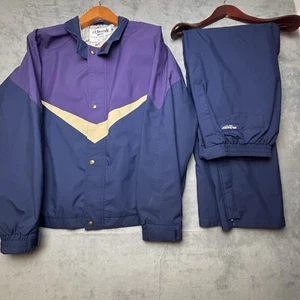 Vintage Tourney Gore-Tex Jacke & passende Hose Set Herren XL Golf Steuergerät - Bild 1 von 12