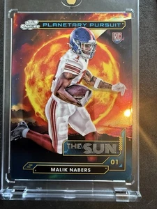 2024 Topps Cosmic Chrome - Inseguimento Planetario Malik Nabers #PPSU-MN Sole (RC) - Foto 1 di 2