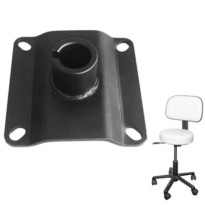 Barber Chair Base Plate Heavy Duty Bar Stool Seat Swivel - Image 1 of 4