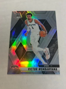 2024-25 PANINI MOSAIC VICTOR WEMBANYAMA #31 TRUE SILVER PRIZM SPURS SP TT1 - Picture 1 of 2