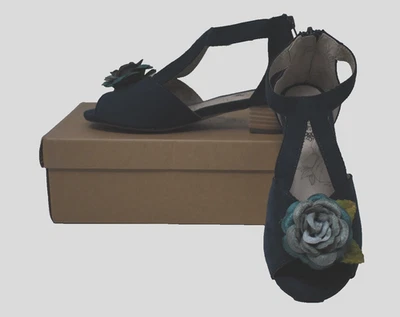 Zapatos de tacón Orelia Poetic Licence para mujer talla Y3 azul flor poliéster verano Foto 1 de 4