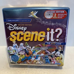 Disney Scene it? DELUXE Edition 2 DVD 1st Edition Board Game COMPLETE! EUC - Picture 1 of 10