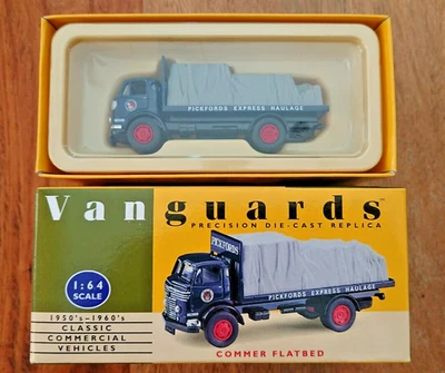 Corgi Lledo Vanguards VA36000 Commer Flatbed PICKFORDS HAULAGE 1:64 NEW - Image 1 of 2
