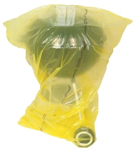 Warp's CB-40 Plastic Yellow 25 oz. Capacity Large Storage Bag 40 W x 40 H in. - Picture 1 of 2