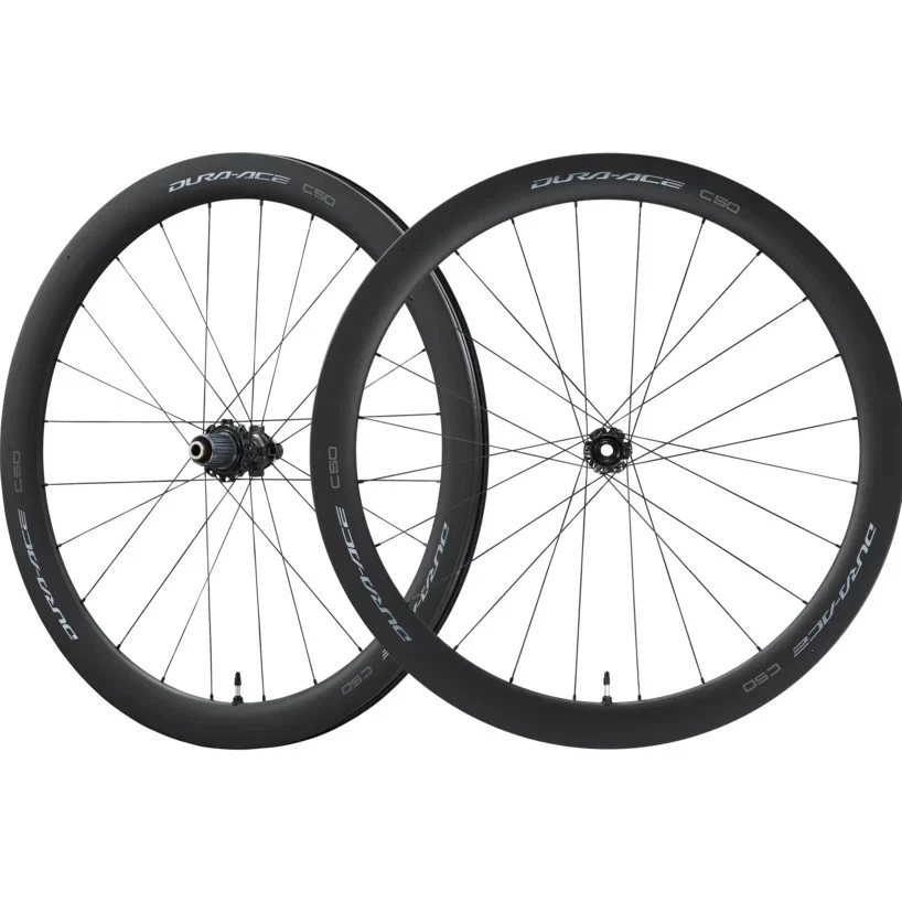 ¡Nuevo! Juego de ruedas de disco tubeless de carbono Shimano Dura-Ace C60 WH-R9270 700c Foto 1 de 4