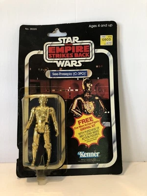 DE COLECCIÓN KENNER STAR WARS 1980~C3PO~VER THREEPIO~ESB 41 ATRÁS~SIN POPS Foto 1 de 4