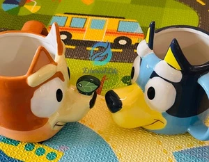 Zak Designs 15 Unzen Bluey und Bingo geformte Tasse Set - Bild 1 von 6