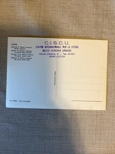 Cartolina MURA DI LUCCA ANNI ‘60 Del 1900 TIMBRO CISCU - Foto 1 di 4