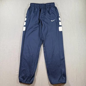 Nike Therma Fit Elite Basketball Pants Mens Small Navy Blue Sweatpants - Picture 1 of 8