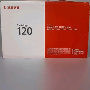 Cartouche de toner laser noir authentique Canon 120 pour imageCLASS série D1100 - Photo 1/8